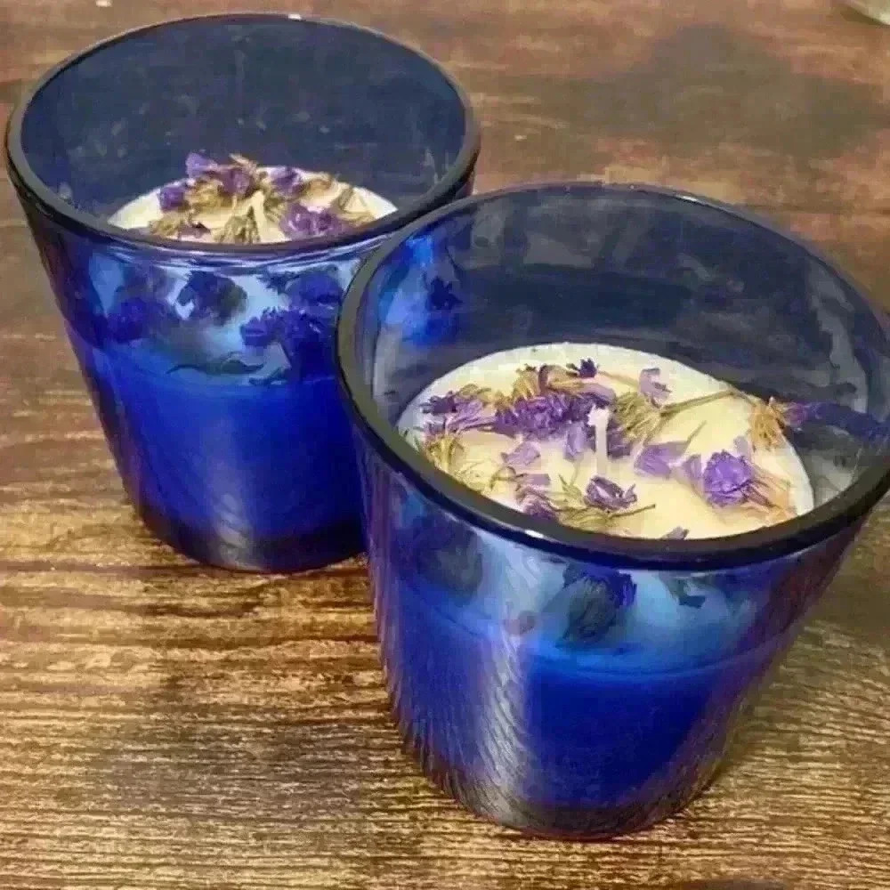 Handmade scented candles